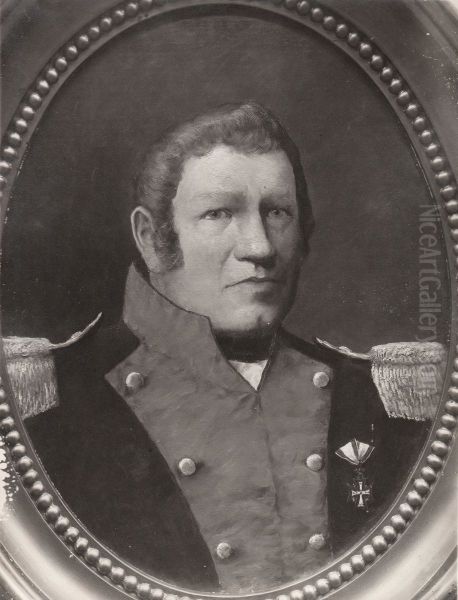 Ole Krabbe Oil Painting by Christian Eggen