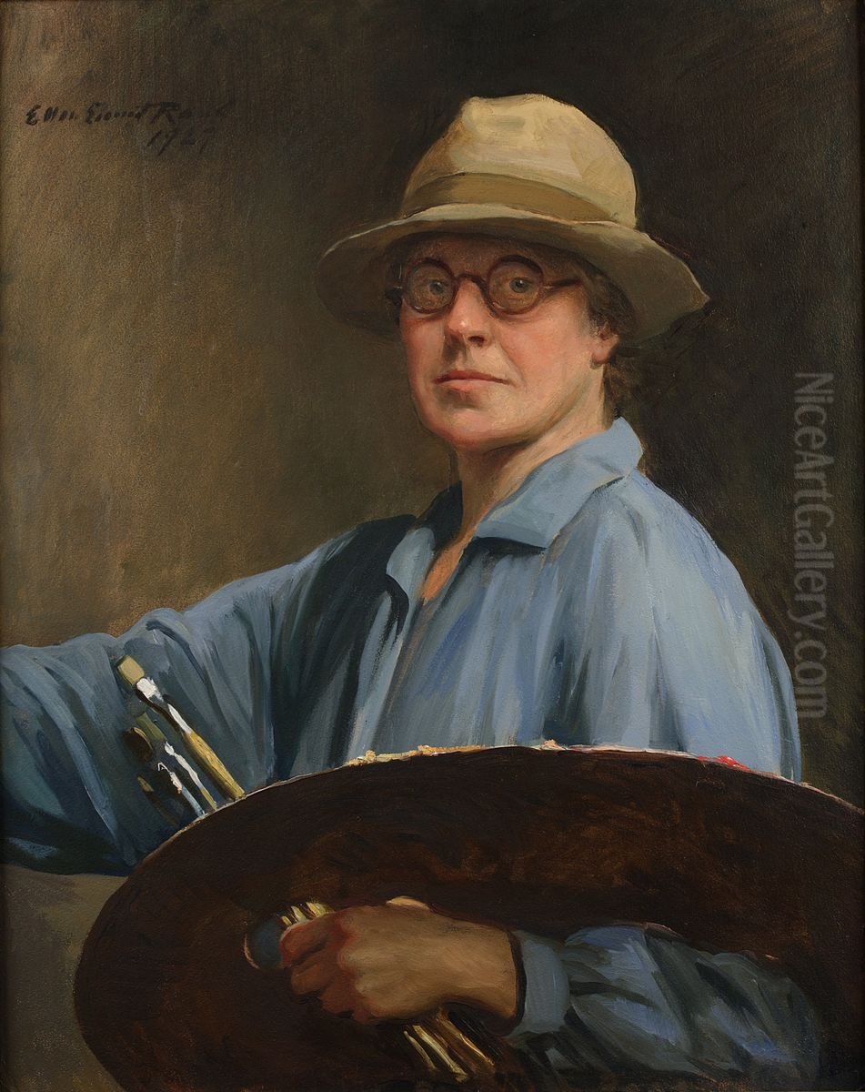 Self-Portrait Oil Painting by Ellen Emmet Rand