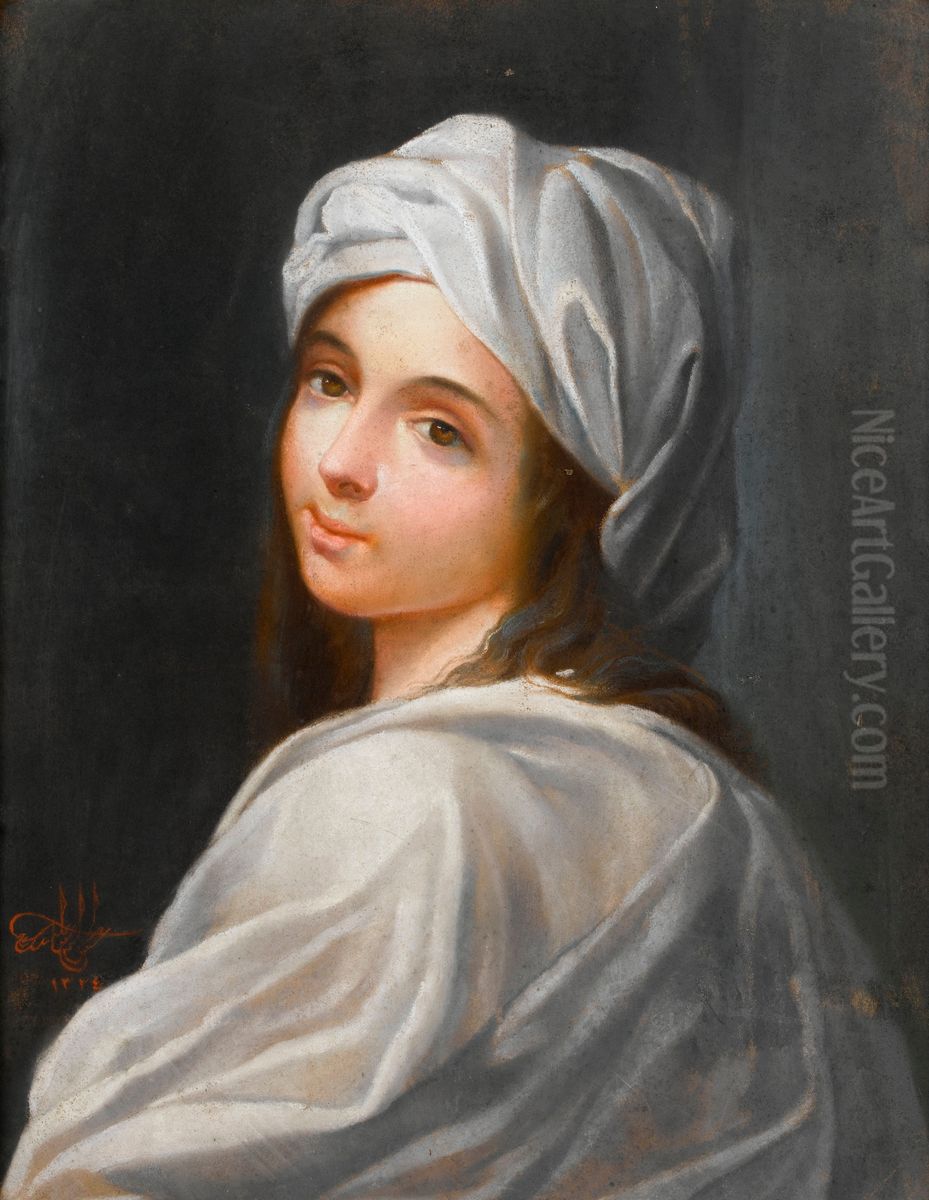 Genc Kiz Oil Painting by Abdulmecid II