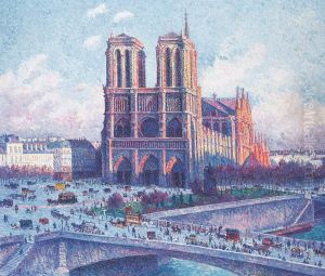 Notre-Dame, vue du quai Saint-Michel