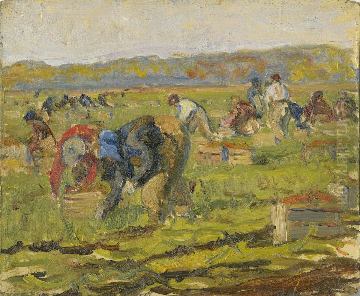 Study (XX) Oil Painting by Manly MacDonald