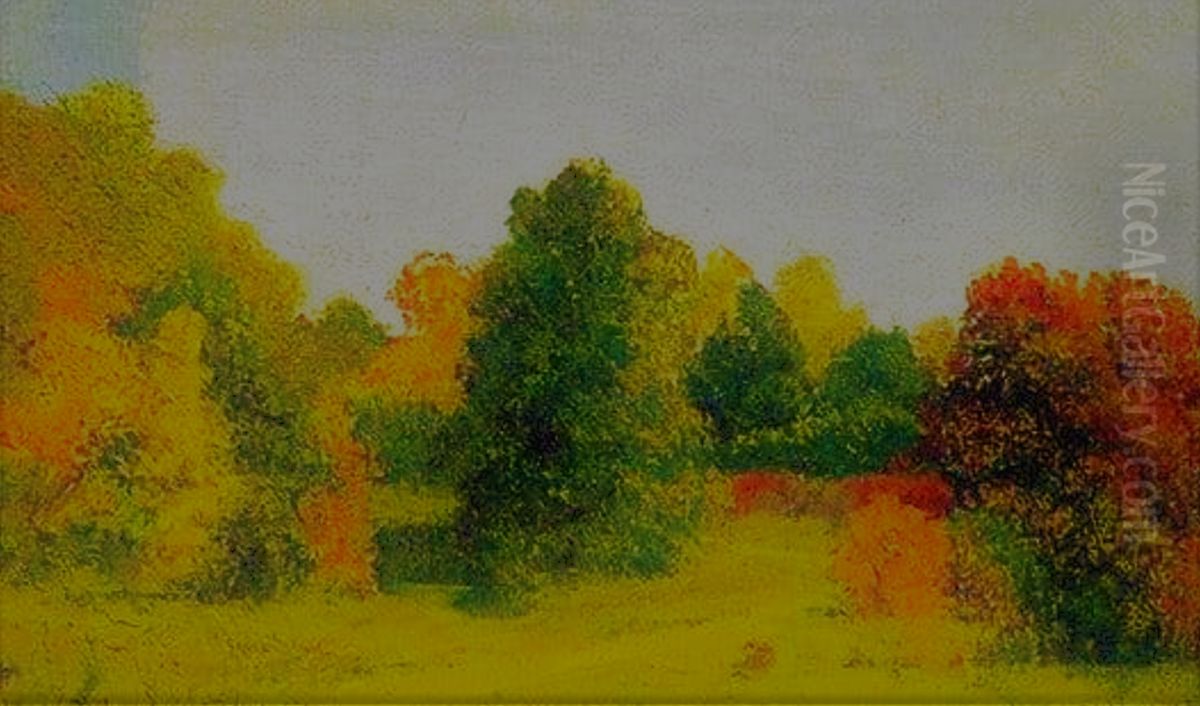 Autumn in Crimea Oil Painting by Arkhip Kuindzhi