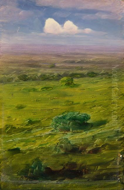 Mountain Valley. Crimea Oil Painting by Arkhip Kuindzhi