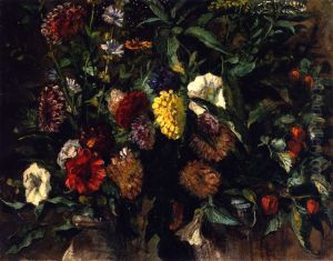 Bouquet de fleurs dans un vase