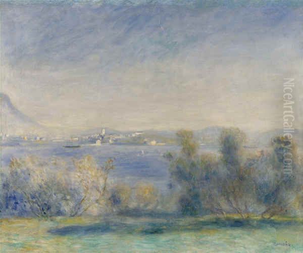 Mittelmeerlandschaft Oil Painting by Pierre Auguste Renoir