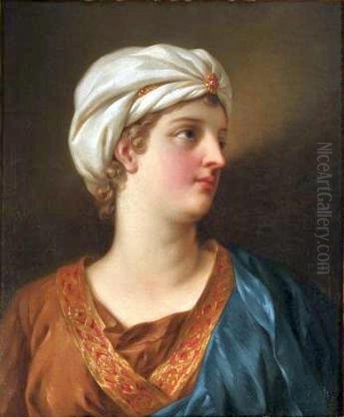 Sibyl. Oil Painting by Pierre Subleyras
