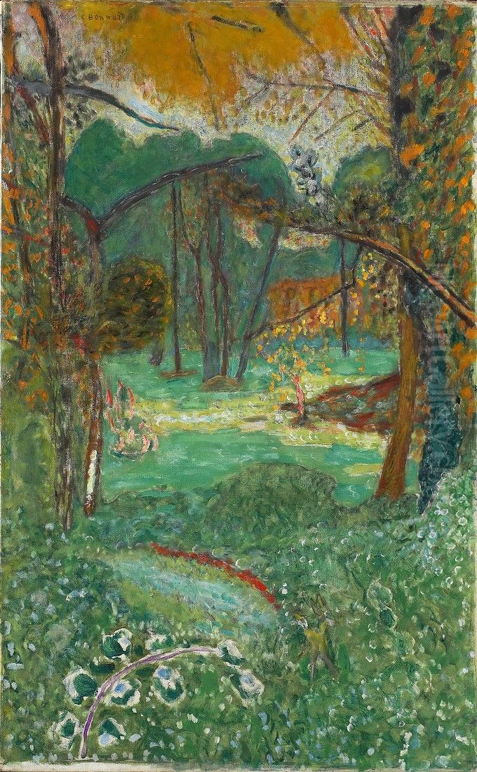 Paysage d'Automne Oil Painting by Pierre Bonnard