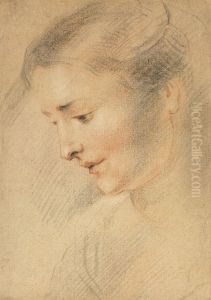 Etude de tete de femme