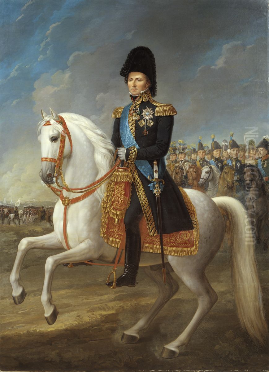 Portratt Oil Painting by Fredric Westin