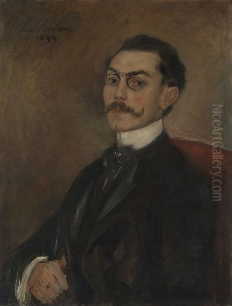Portrait of Dr Ferdinand Mainzer, Oil Painting by Lovis Corinth