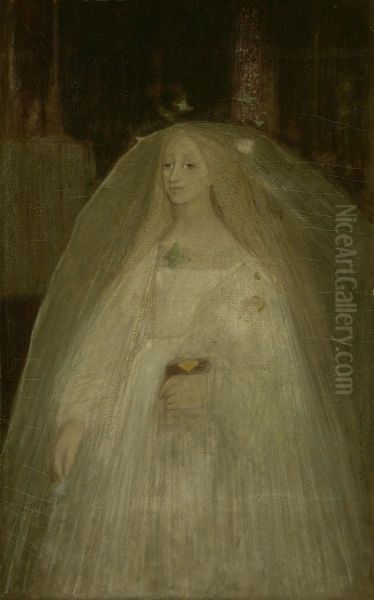 De bruid Oil Painting by Matthijs Maris