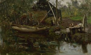 By the farm, Noorden