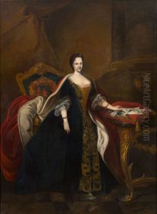 Portret van Margaretha van Reede