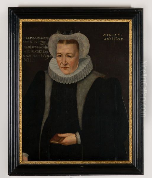 Portret van Walraven van Haeften Oil Painting by Geldersch Landschap en Kasteelen