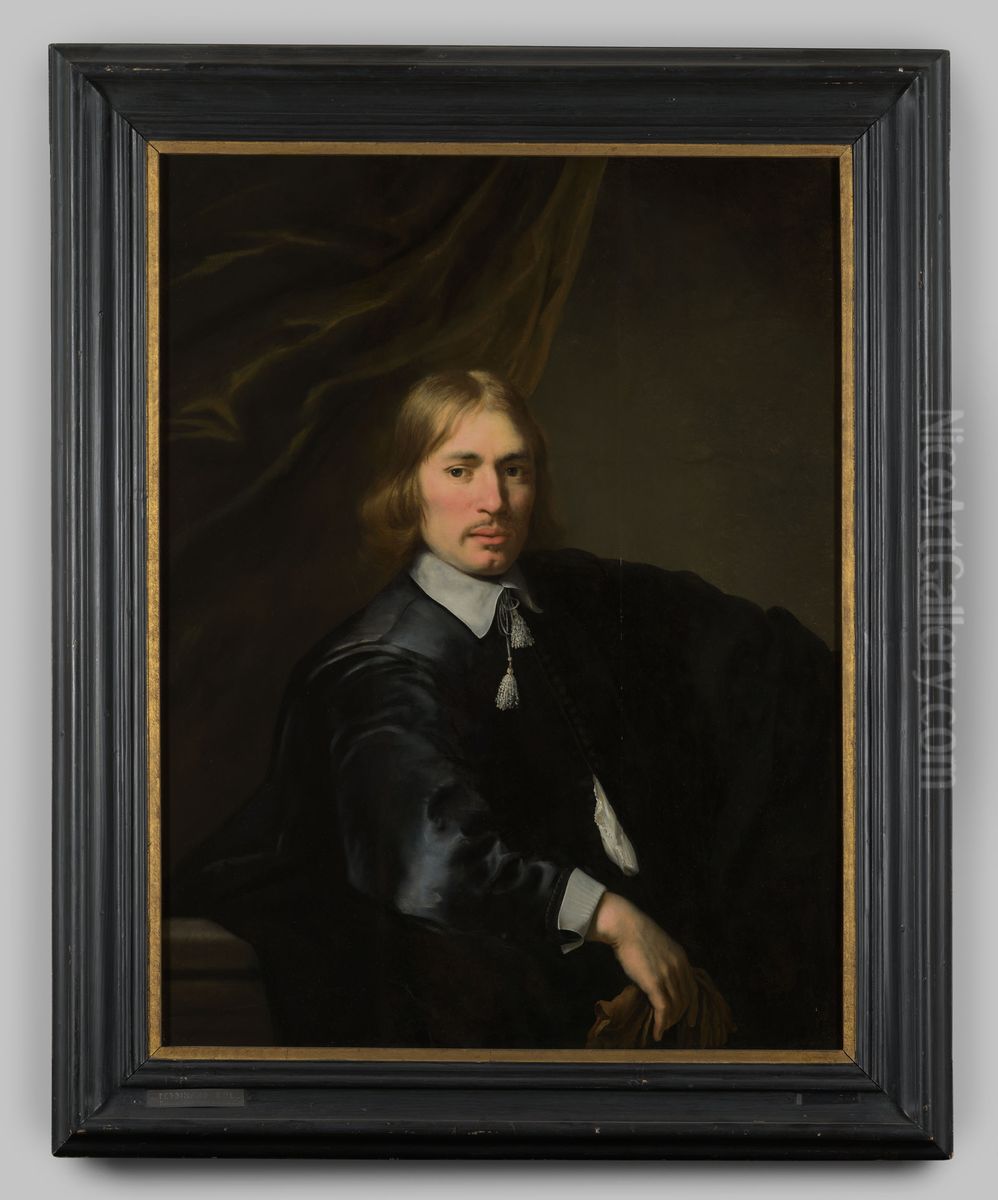 Portret van een onbekende man Oil Painting by Ferdinand Bol