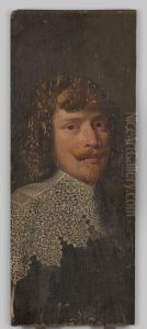 Fragment van een mansportret