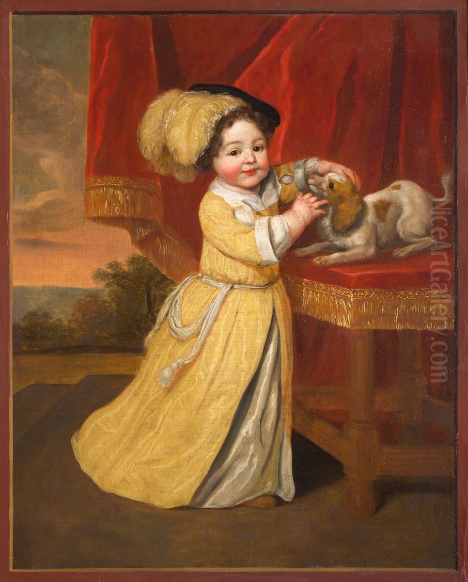 Portret van Johan Hendrik van Isendoorn Oil Painting by Geldersch Landschap en Kasteelen