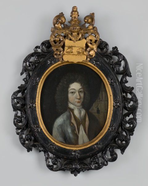 Portrait of Jacob Johan van Delen Oil Painting by Geldersch Landschap en Kasteelen