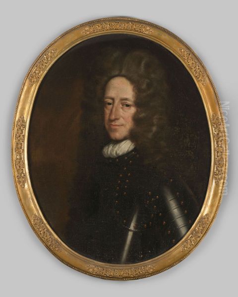 Portret van Johan van Arnhem Oil Painting by Geldersch Landschap en Kasteelen