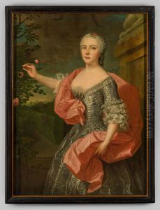 Portrait of Elisabeth Agnes Jacoba van Nassau -la Lecq ( -1798)