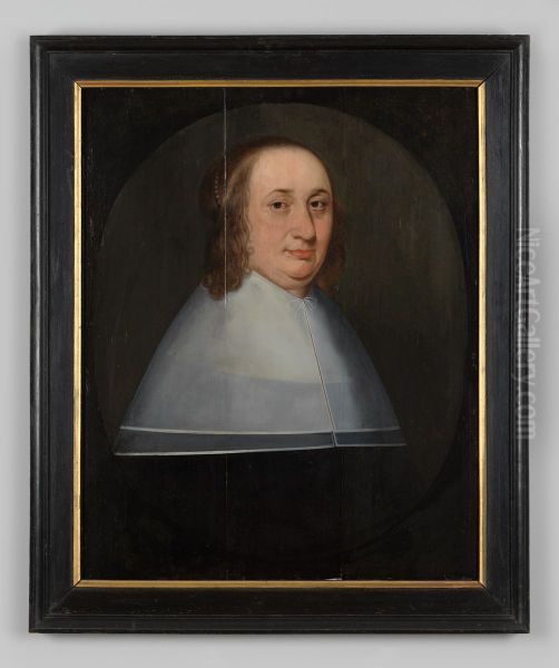 Portret van Johanna van Arnhem Oil Painting by Theodor van Loonen