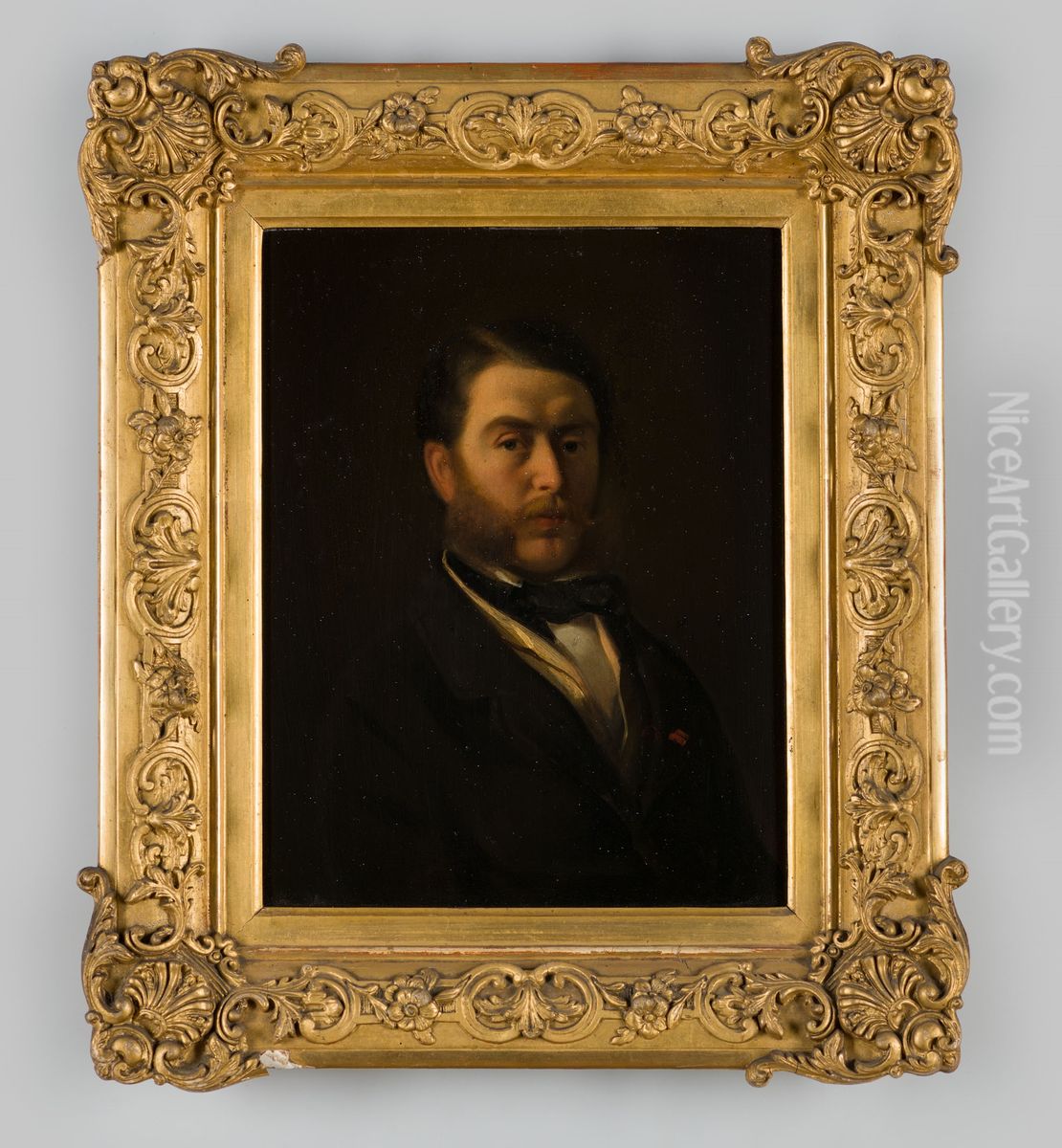 Portret van Adolph Jacob Carel baron van Pallandt Oil Painting by Geldersch Landschap en Kasteelen