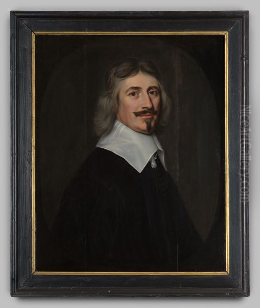 Portrait of Gerard van Arnhem (1598-1648) Oil Painting by Theodor van Loonen