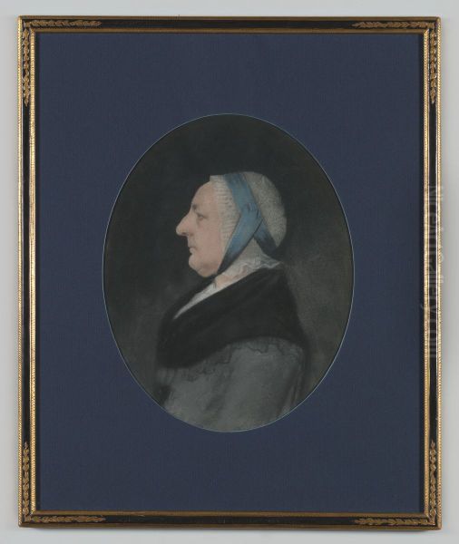 Portret van Johanna Roelandina von Bodmer-Schas Oil Painting by Geldersch Landschap en Kasteelen