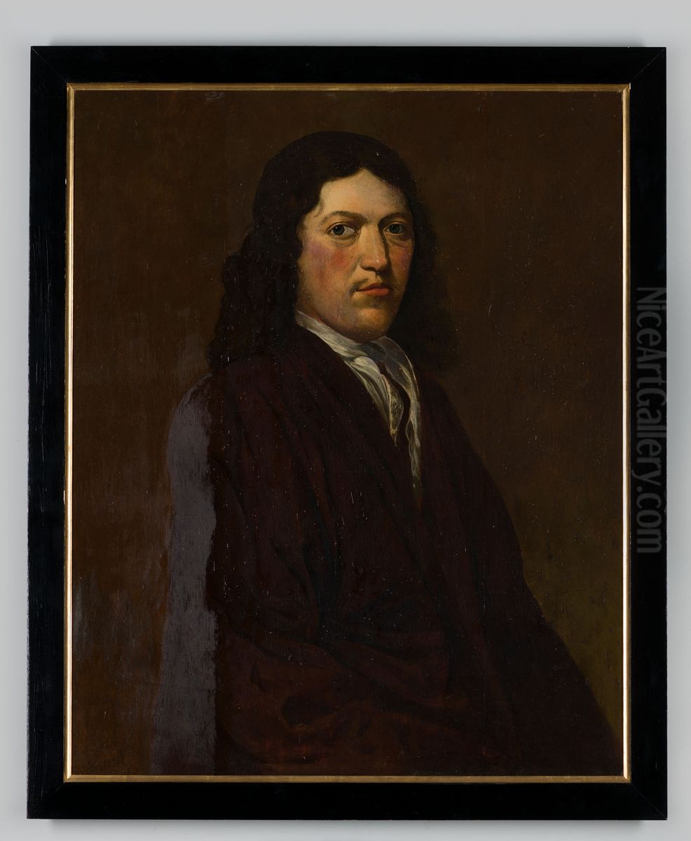 Portrait of Derk de Vree (1642-1695) Oil Painting by Geldersch Landschap en Kasteelen