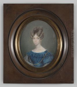 Portretminiatuur van Arnoldina Wilhelmina Cornelia barones van Pallandt