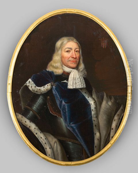 Portret van Elbert van Isendoorn a Blois Oil Painting by Geldersch Landschap en Kasteelen