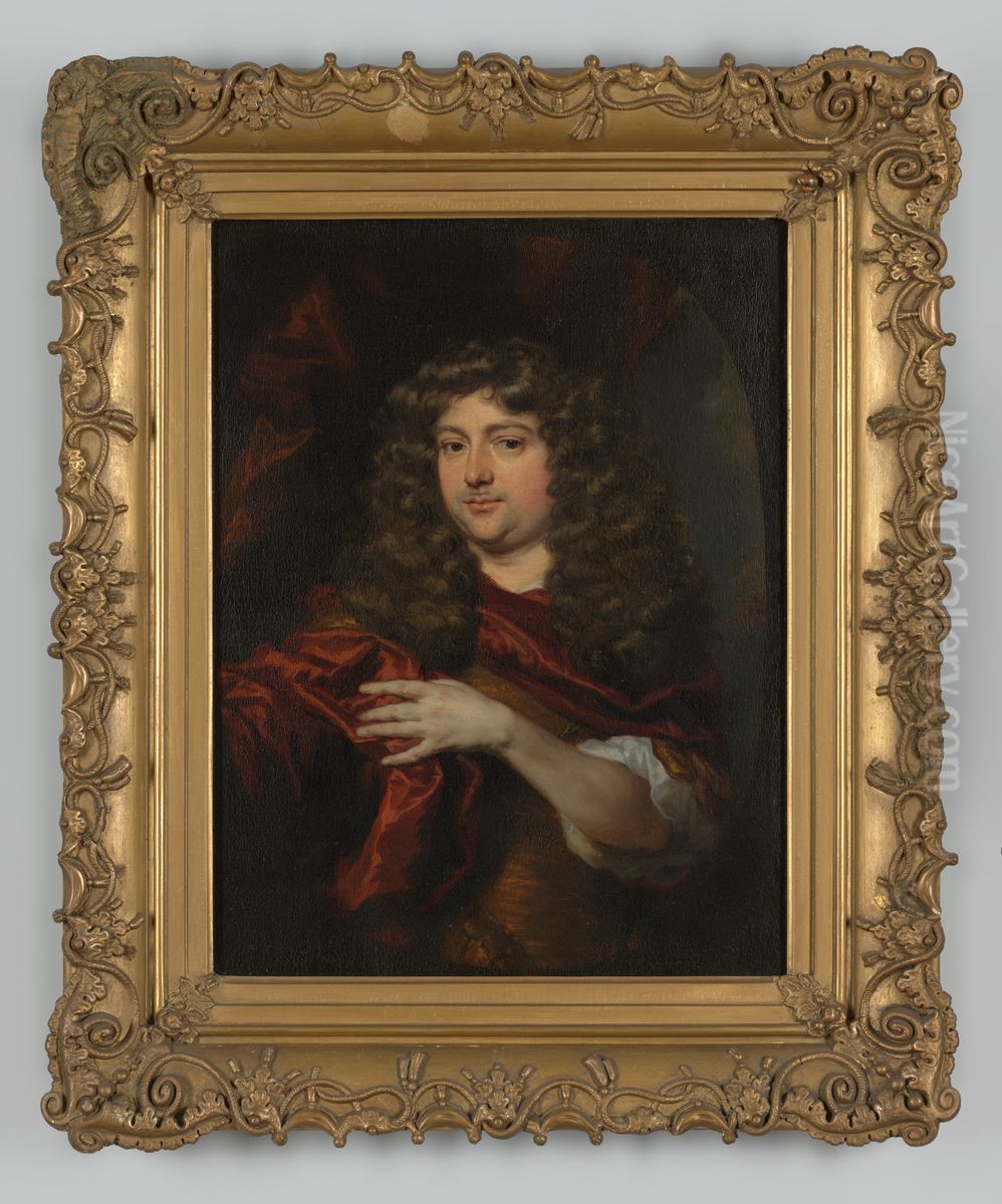 Portrait of Johan Carel Smissaert (1639-1708) Oil Painting by Nicolaes Maes