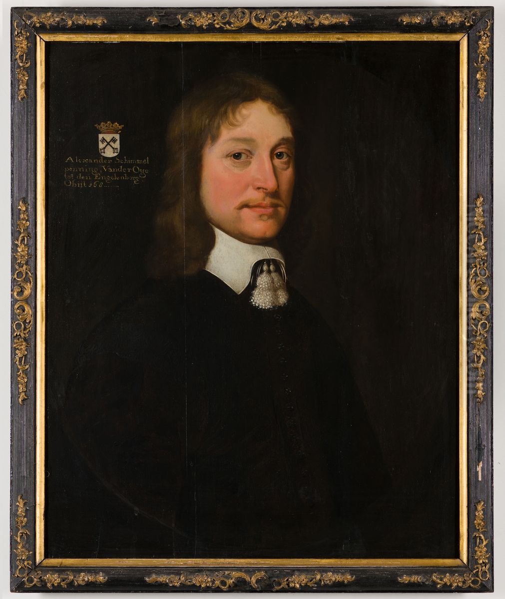 Portret van Alexander Schimmelpenninck van der Oye Oil Painting by Geldersch Landschap en Kasteelen