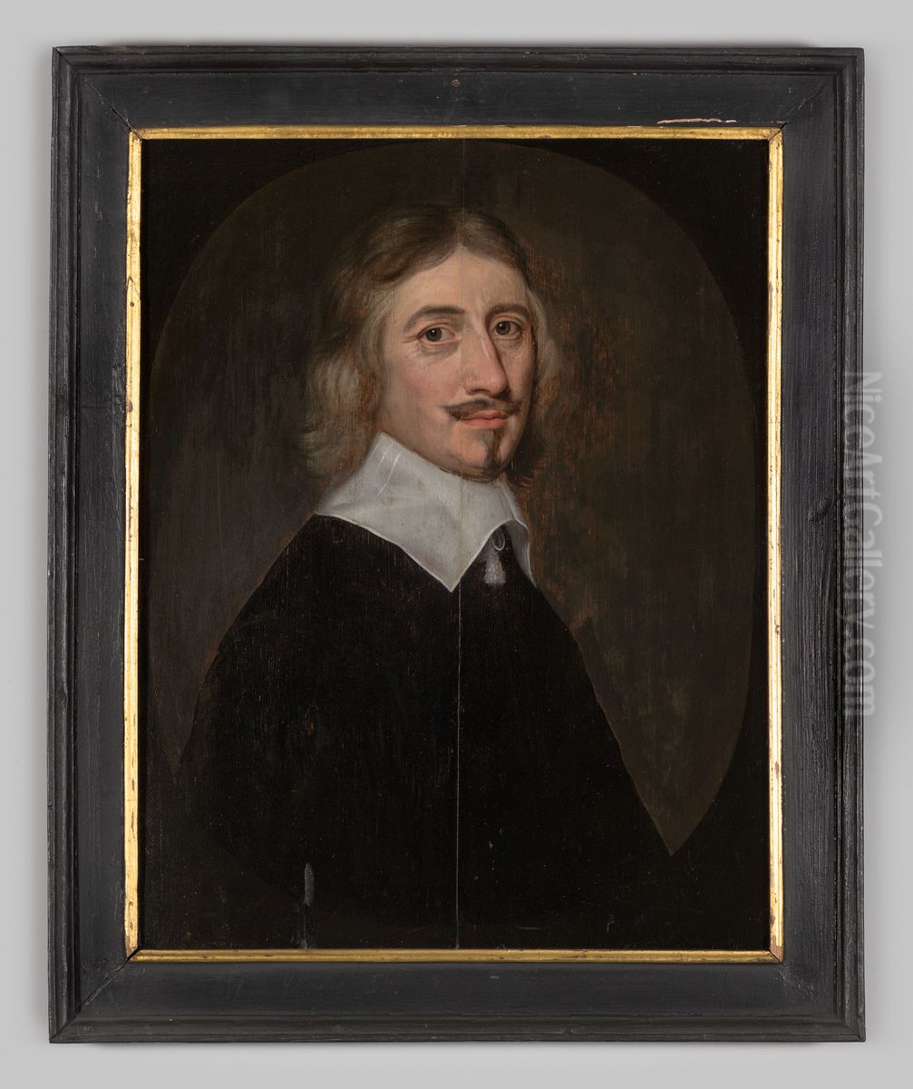 Portrait of Gerard van Arnhem (1598-1648) Oil Painting by Theodor van Loonen