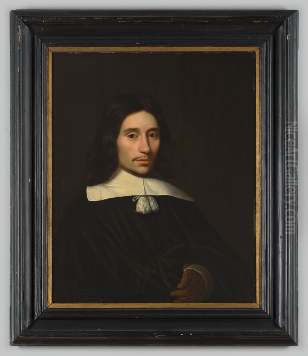 Portrait of an unknown man Oil Painting by Geldersch Landschap en Kasteelen