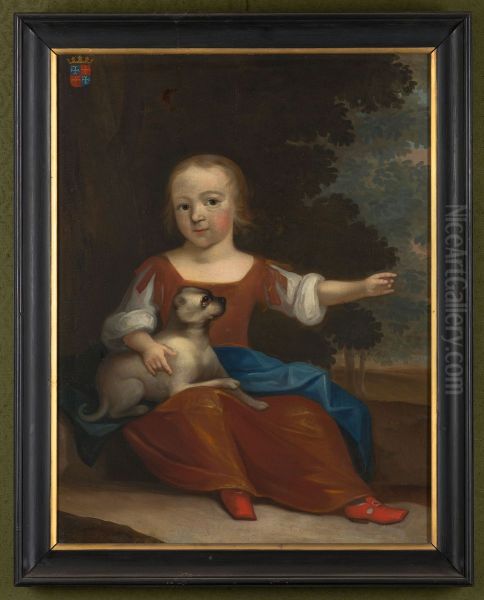 Portret van Alexander Hendrik van der Capellen Oil Painting by Gerhard Jan Palthe