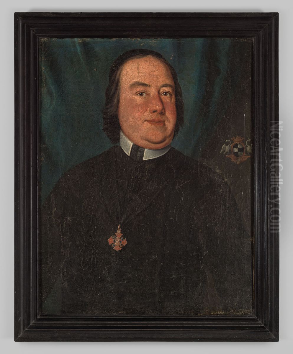 Portret van een heer uit het geslacht Van Westerholt Oil Painting by Geldersch Landschap en Kasteelen