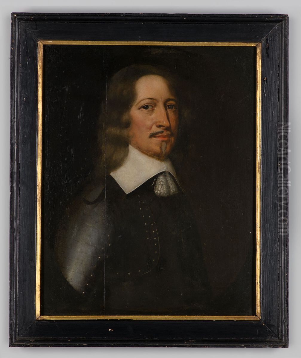 Portrait of Elbert van Isendoorn a Blois (1601-1680) Oil Painting by Theodor van Loonen