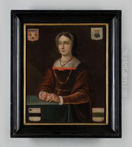 Portret van Christina van Angenandt