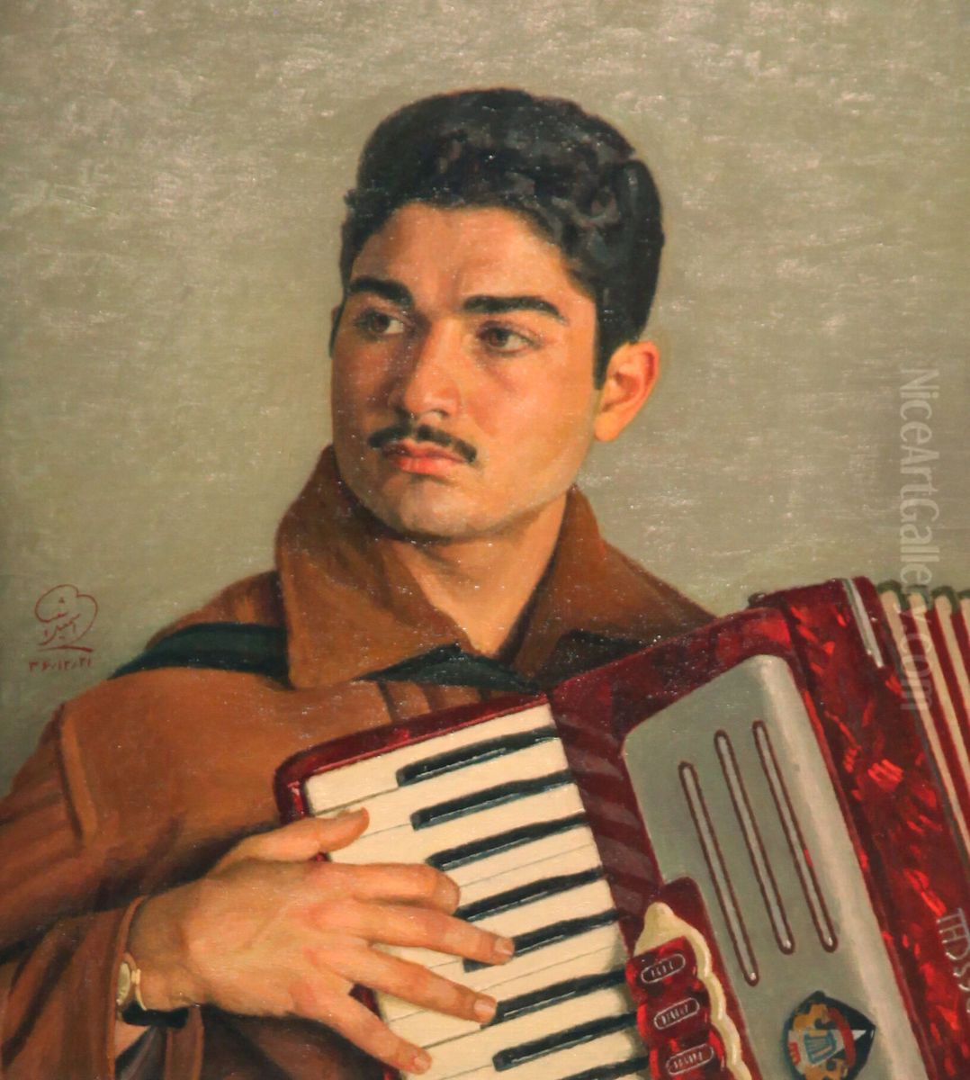 nwazndh Oil Painting by Esmaeil Ashtiani