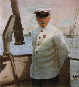 Voroshilov at the battleship Marat