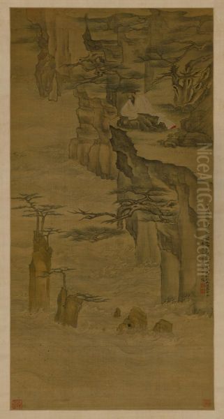 <<gao feng han zi hua xiang zhou>> Oil Painting by Gao Fenghan