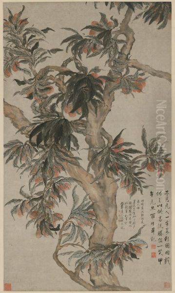 <<luo pin li zhi tu zhou>> Oil Painting by Luo Ping