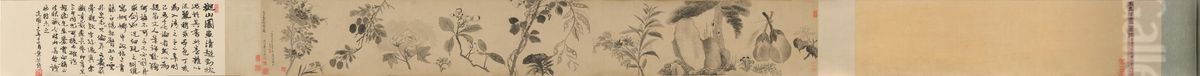 <<wang duo hua hui juan>> Oil Painting by Wang Duo