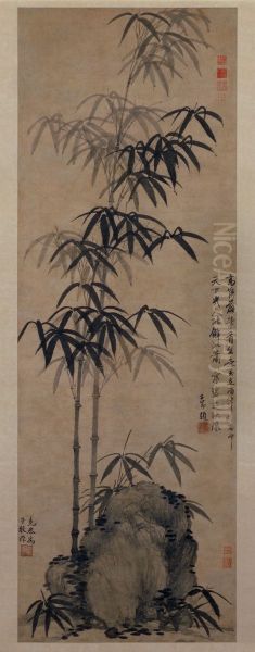 <<gao ke gong mo zhu po shi tu zhou>> Oil Painting by Gao Kegong