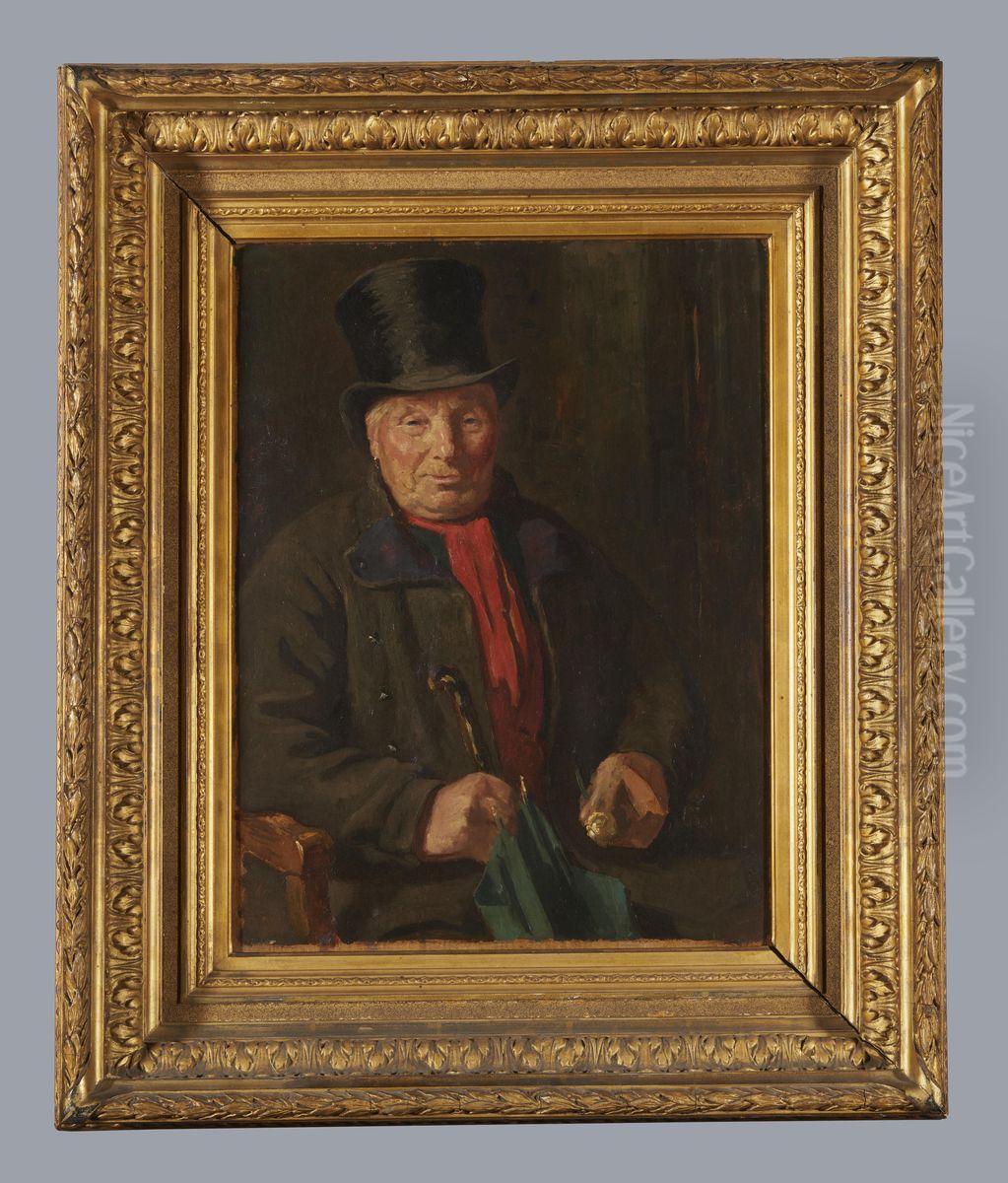 Portret van een man, 1908 Oil Painting by Martinus van Regteren Altena
