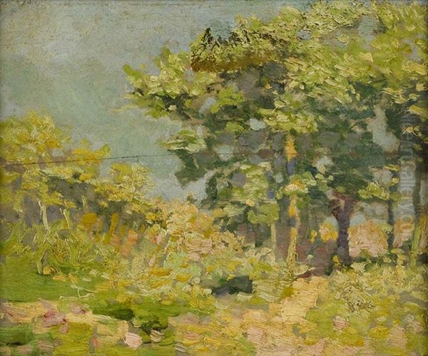 In het duin; Impressie Oil Painting by Eugene Lucker