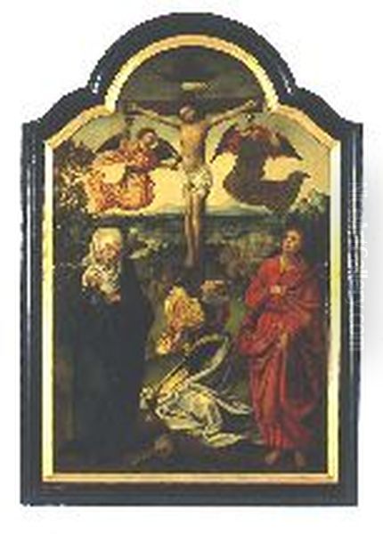 Maria en Johannes onder het kruis Oil Painting by Stedelijk Museum Zutphen