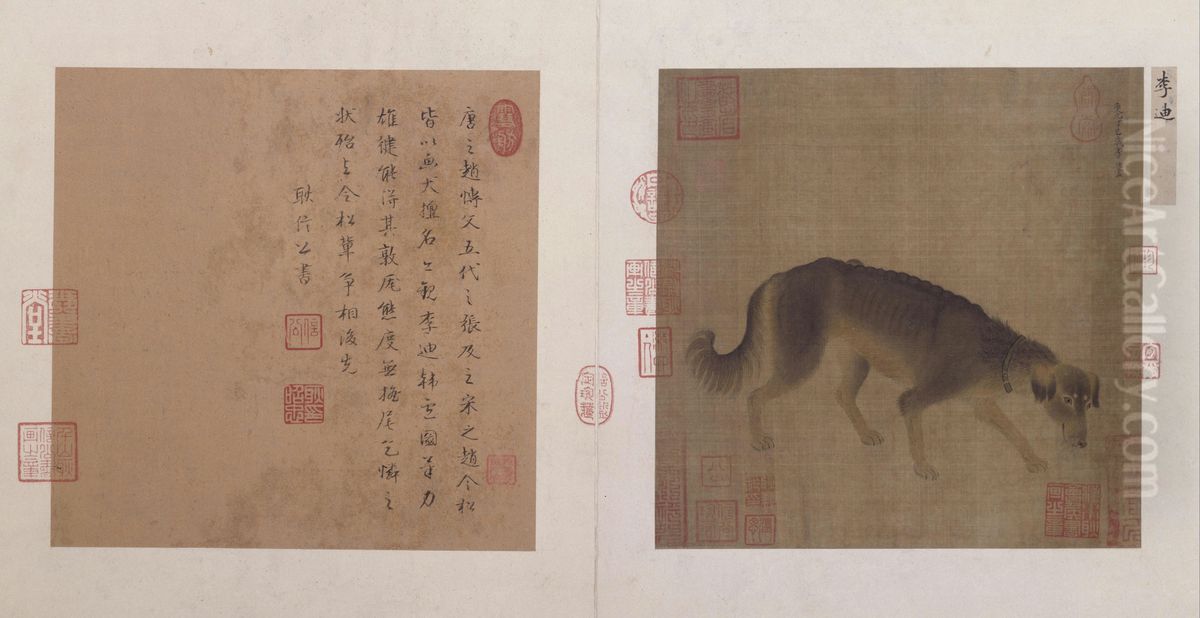 <<li di lie quan tu ye>> Oil Painting by Li Di