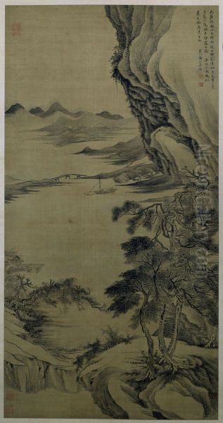 <<wu li you lu yu zhou tu zhou>> Oil Painting by Wu Li